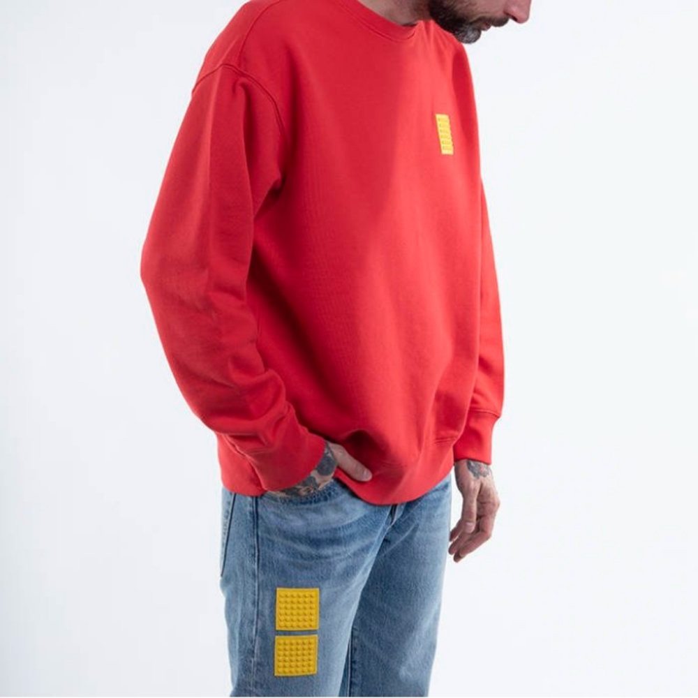 Levi's lego relaxed crewneck sweatshirt